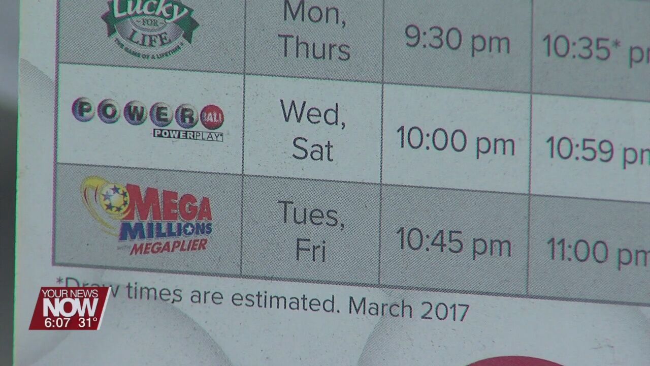 Enormous jackpot numbers bring in more lottery ticket sales